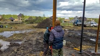 Заказать монтаж винтовых свай в Крымск - цена под ключ с доставкой от 1860 шт